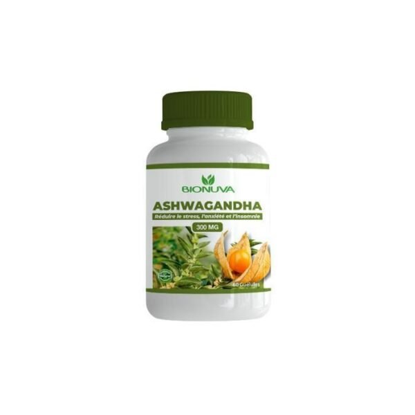 ASHWAGANDHA 300MG 60GEL 0224 BIONUVA