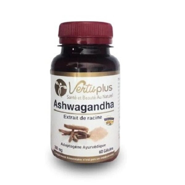 ASHWAGANDAHA 60GEL VERTU PLUS