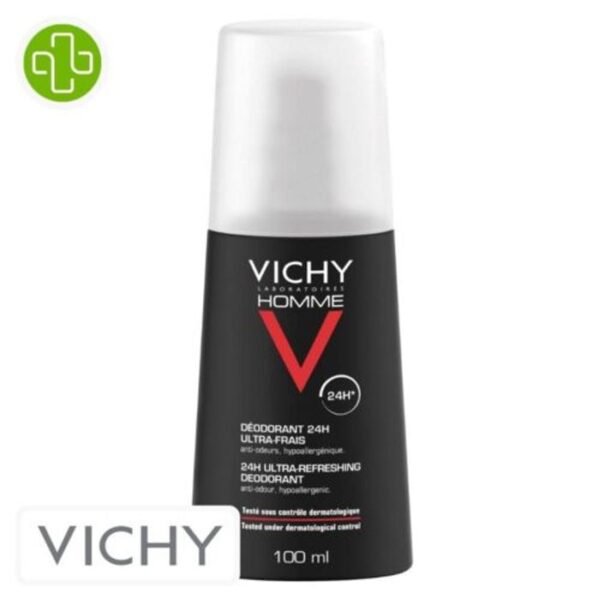 Vichy HOMME DEO 24H SPRAY 100ML